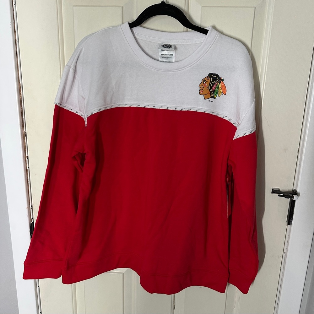 NHL Chicago Blackhawks Sweatshirt Adult Size L